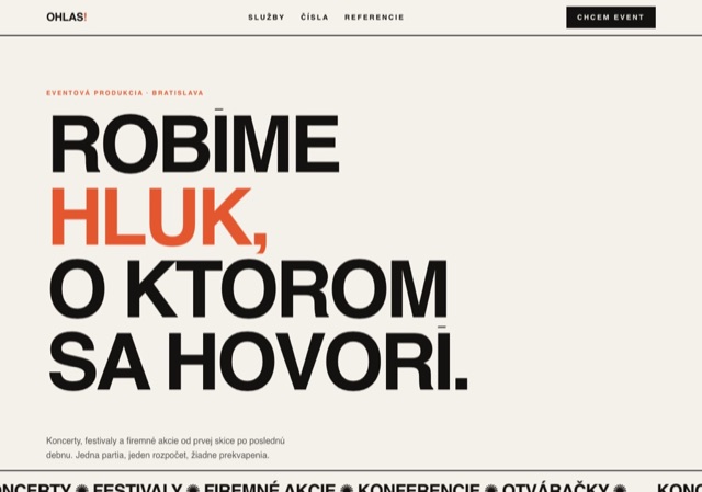 Kinetická typografia ukážka